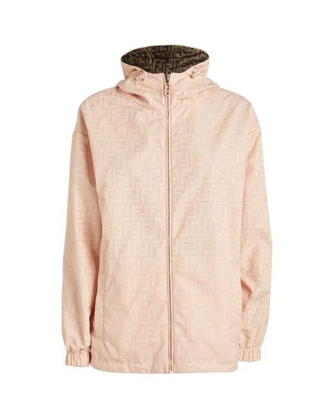 fendi windbreaker pink